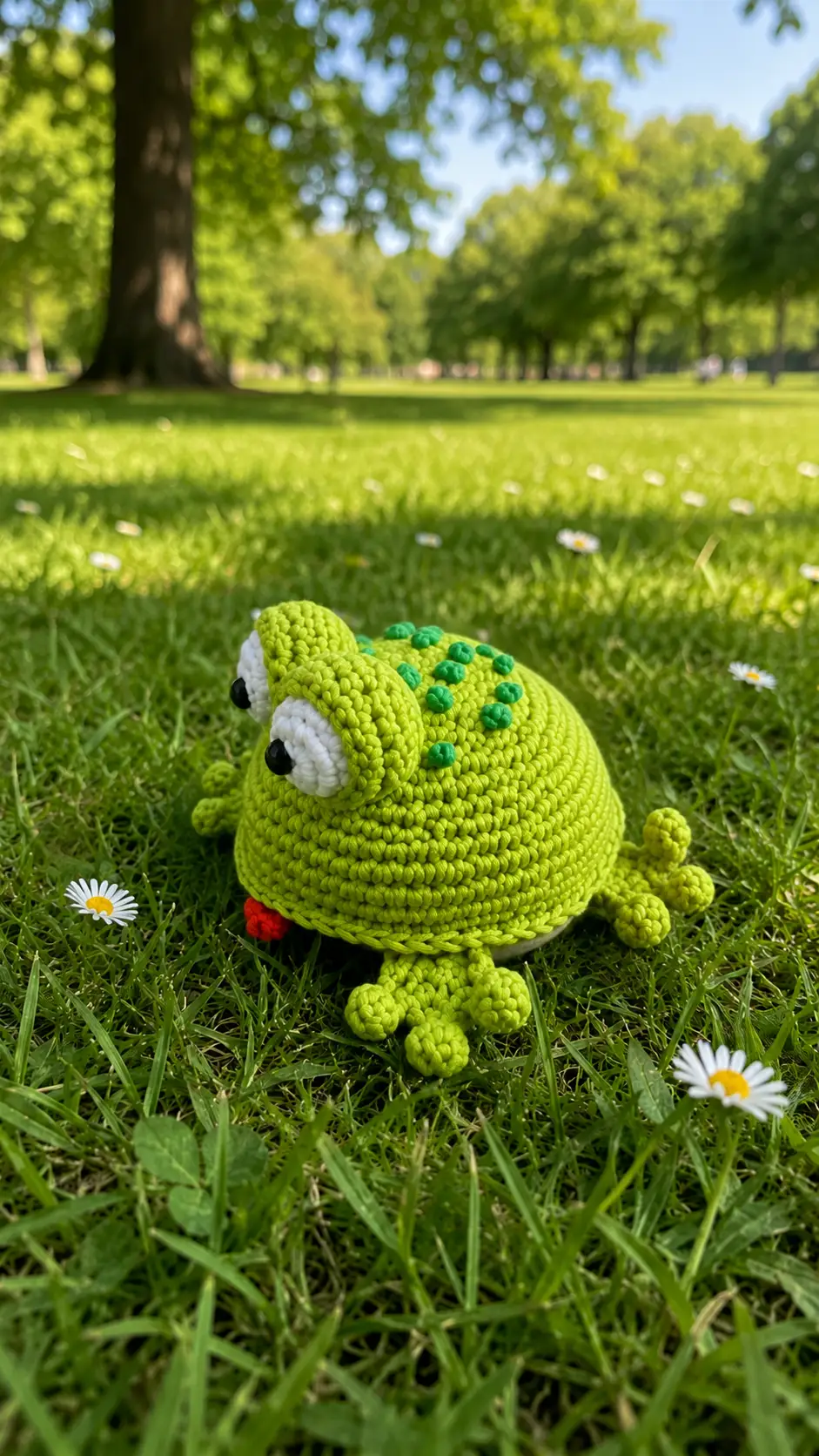 Crochet Little Frog Amigurumi Pattern
