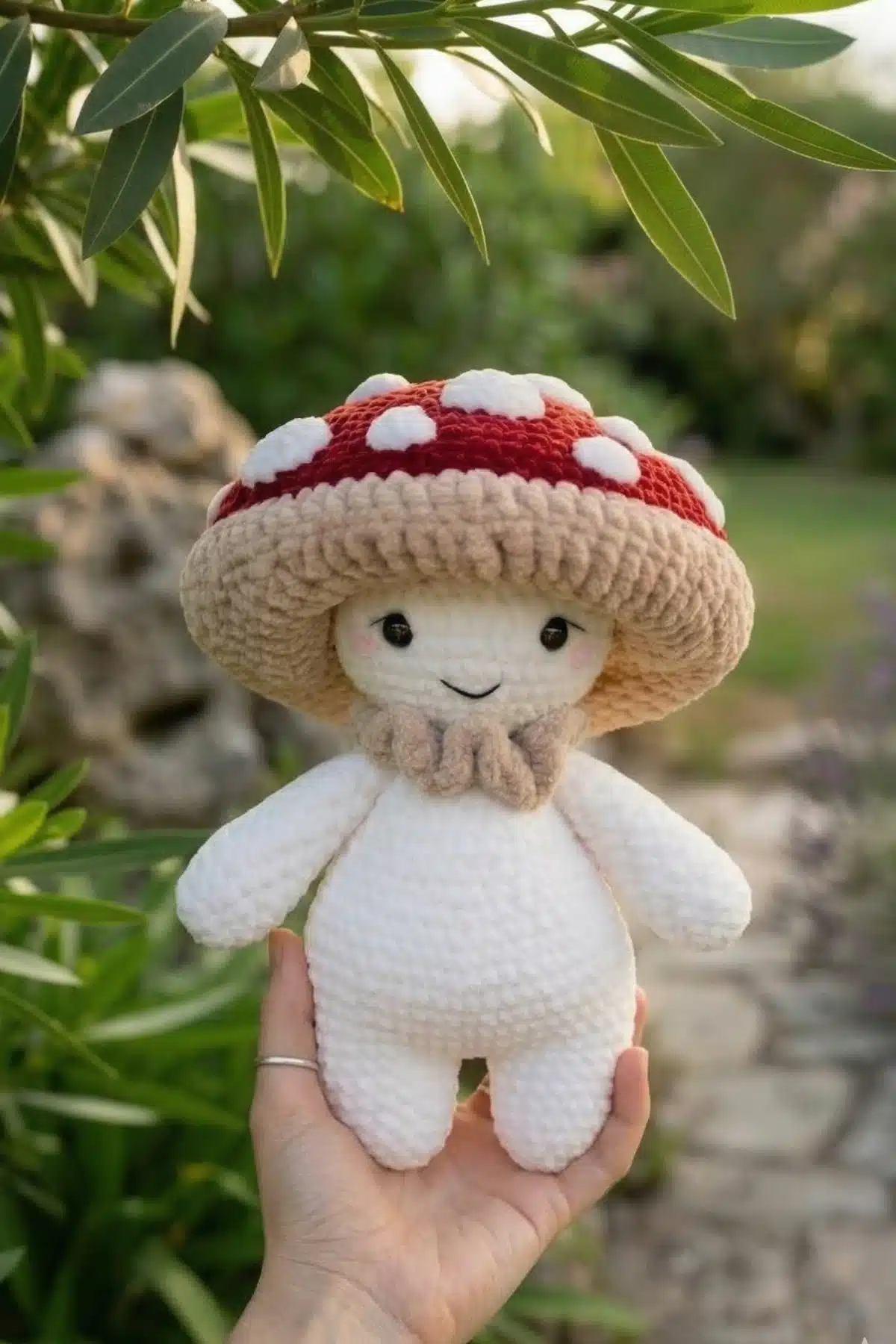Crochet Your Own Whimsical Mushroom Pal!