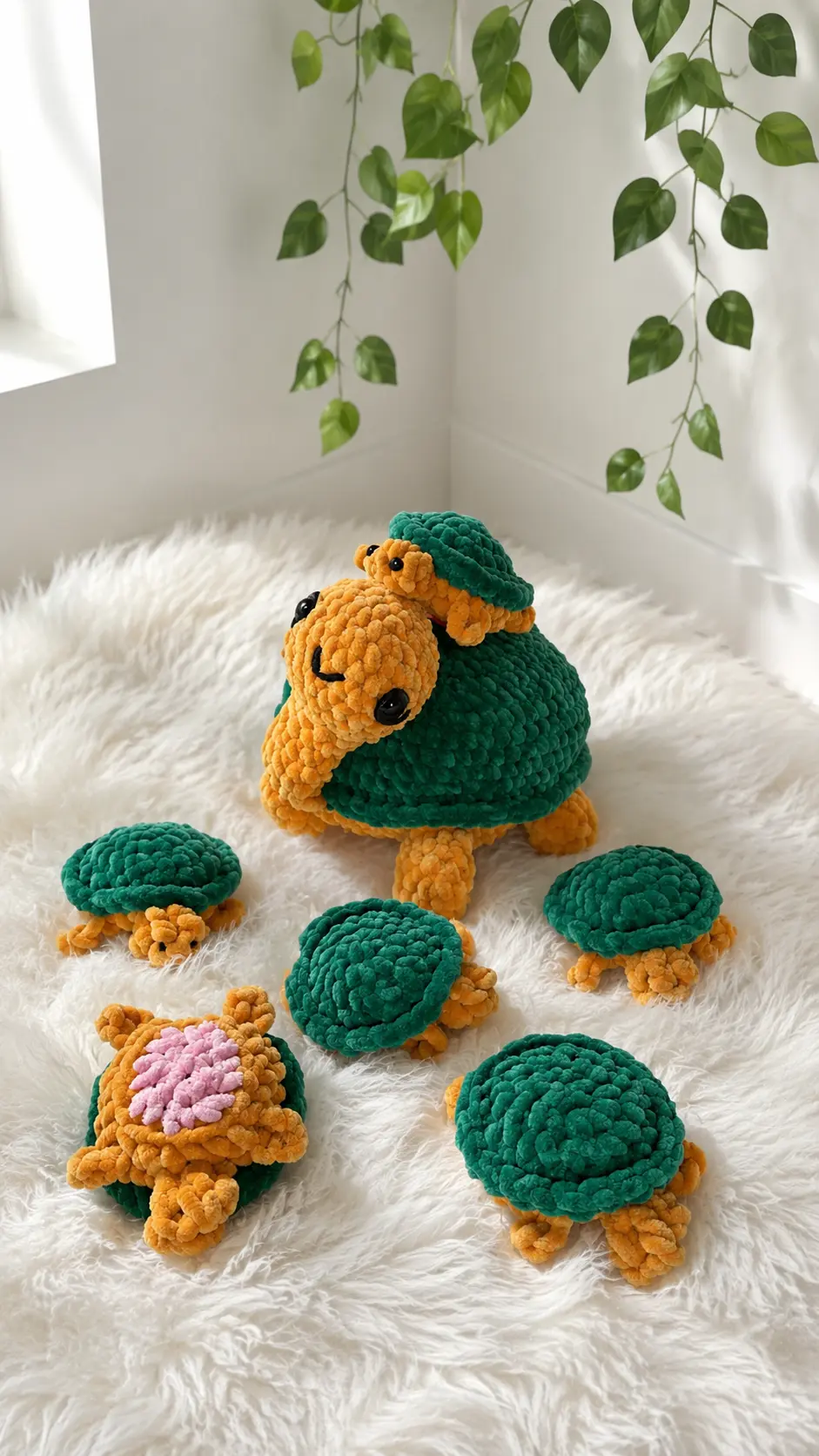 Crochet Turtle Memory Game