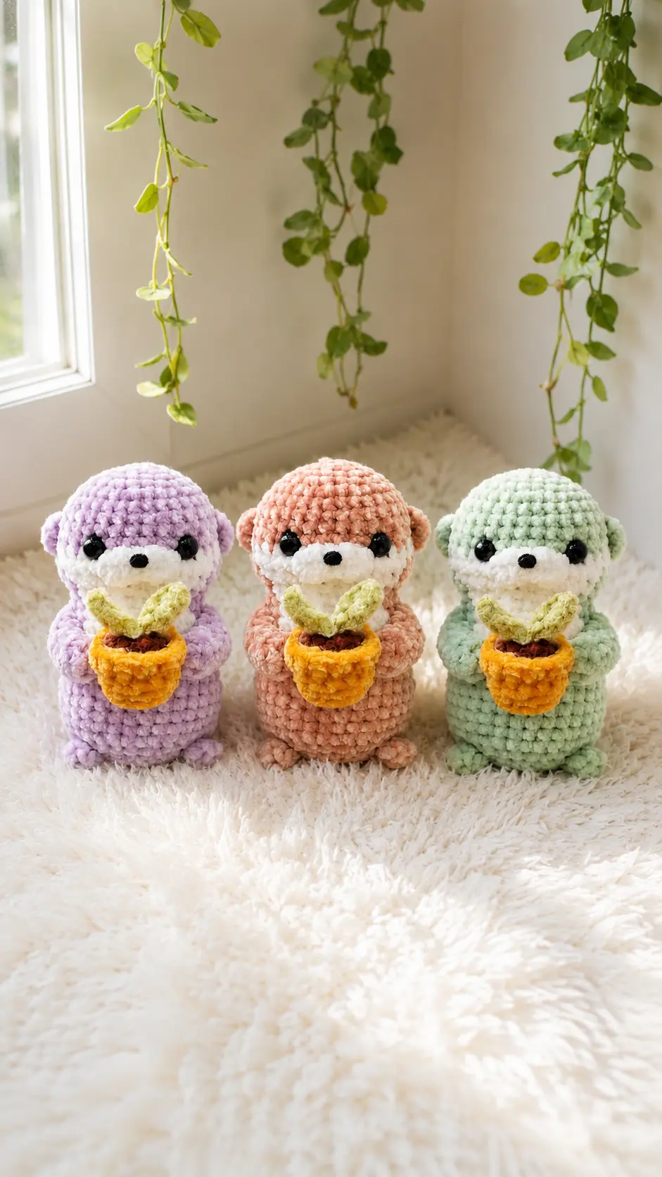 Free Crochet Otter Amigurumi Pattern