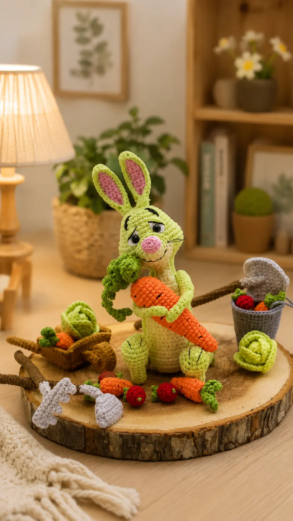 Winnie the Crochet Rabbit Amigurumi