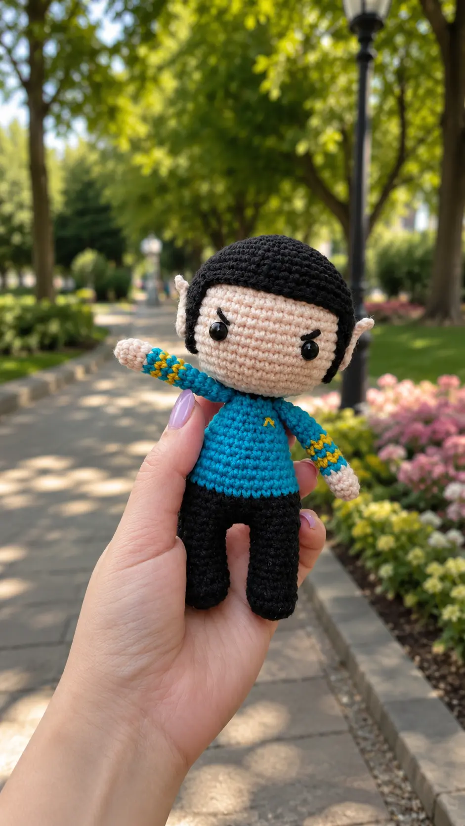 Beginner-Friendly Free Amigurumi Pattern Spock Doll