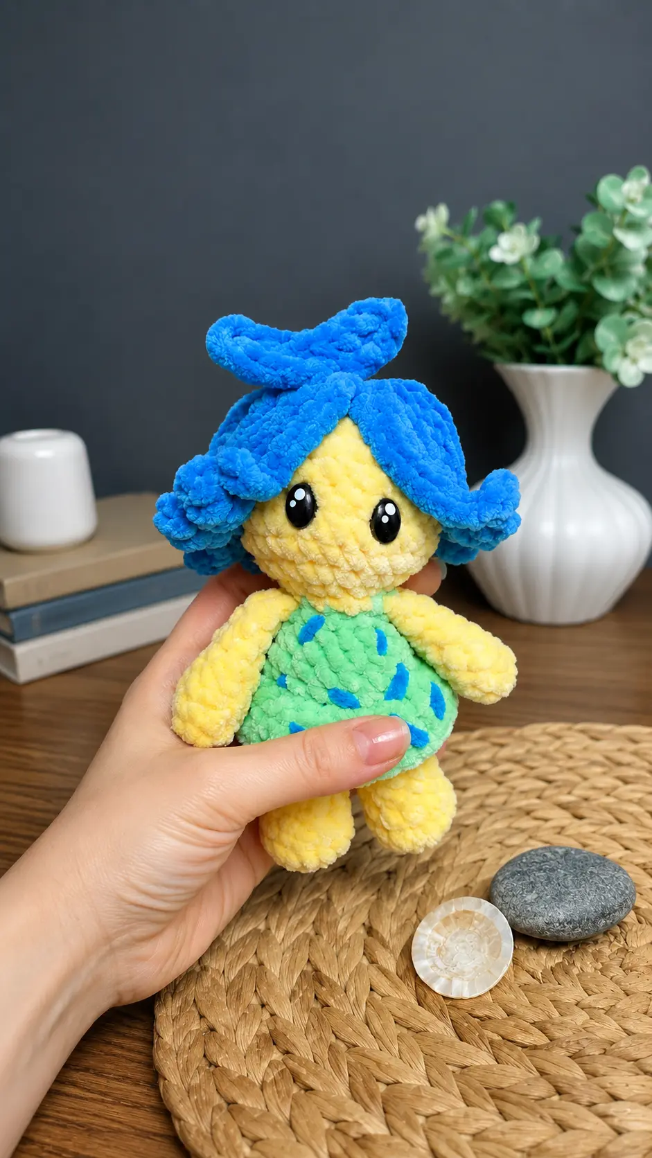 Free Amigurumi Pattern Cute Ms Glee Doll