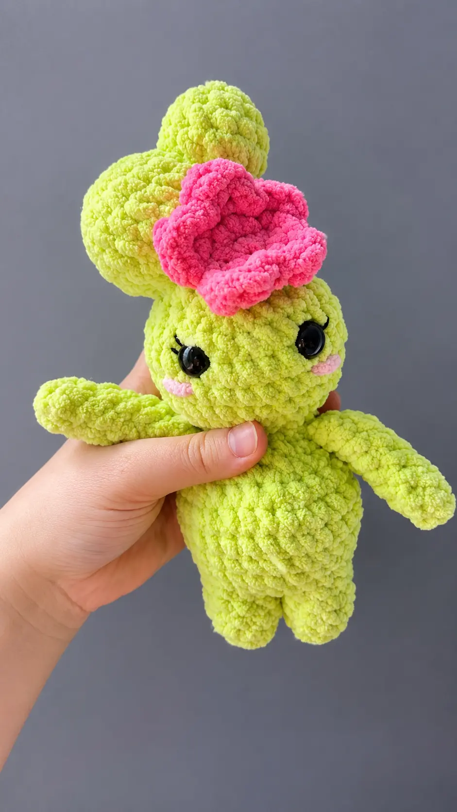 Free Amigurumi Pattern Miss Cactus Plush Doll