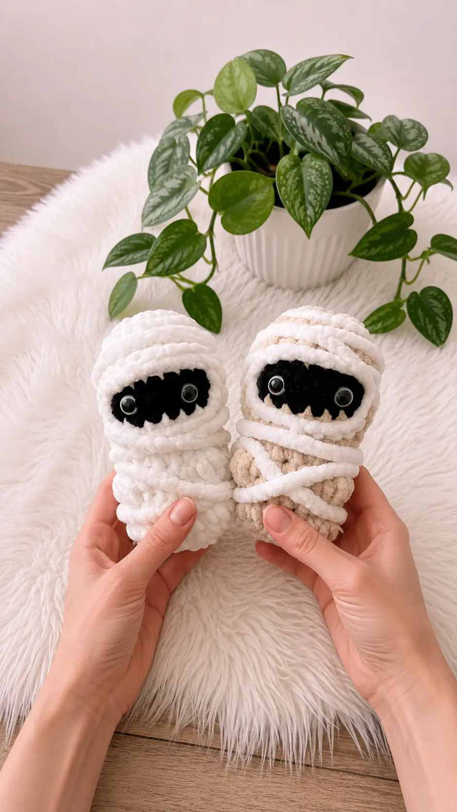 Free Amigurumi Pattern Mummy Market Mini