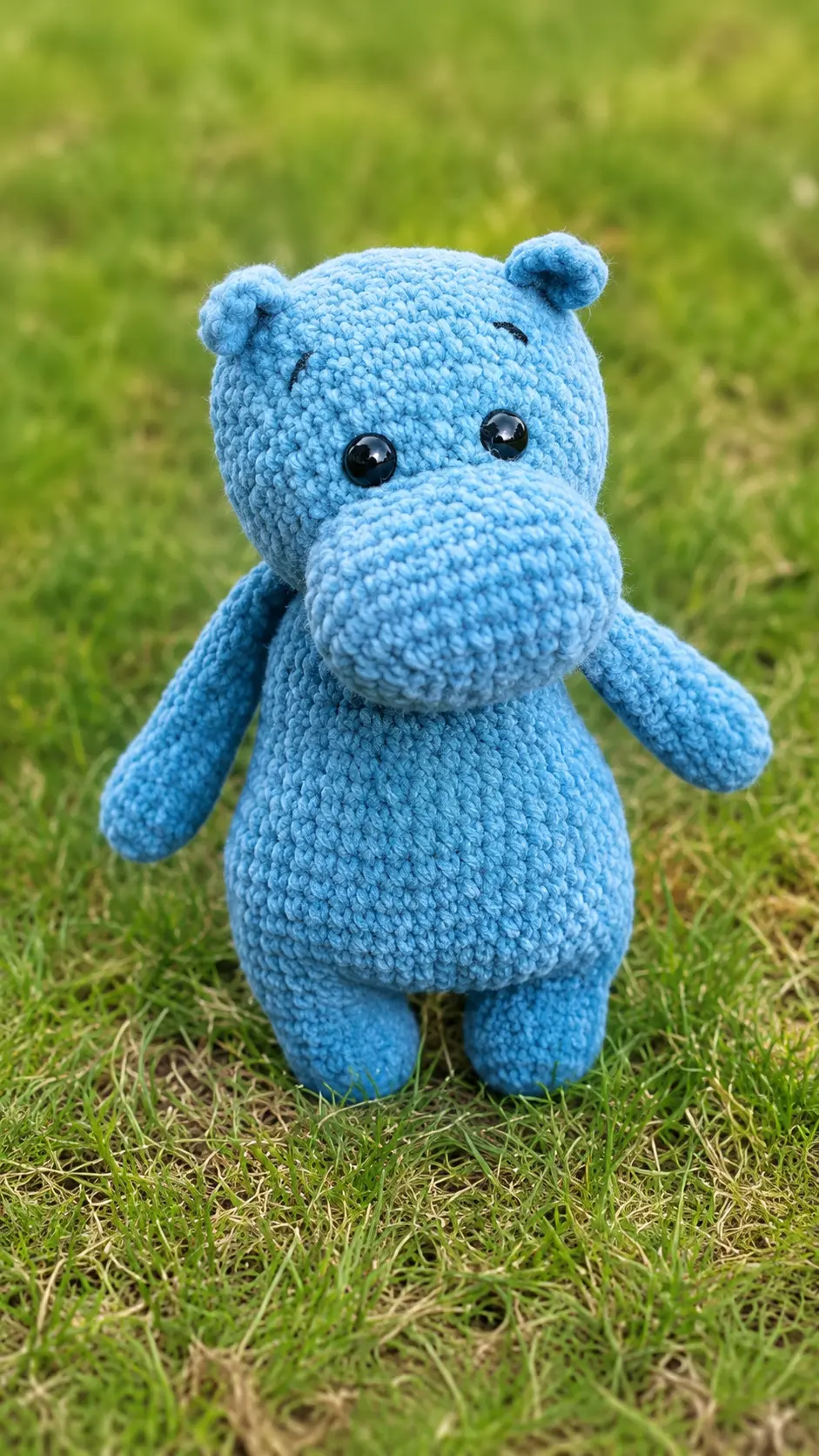 Free Amigurumi Pattern Plush Hippo Mondy Doll