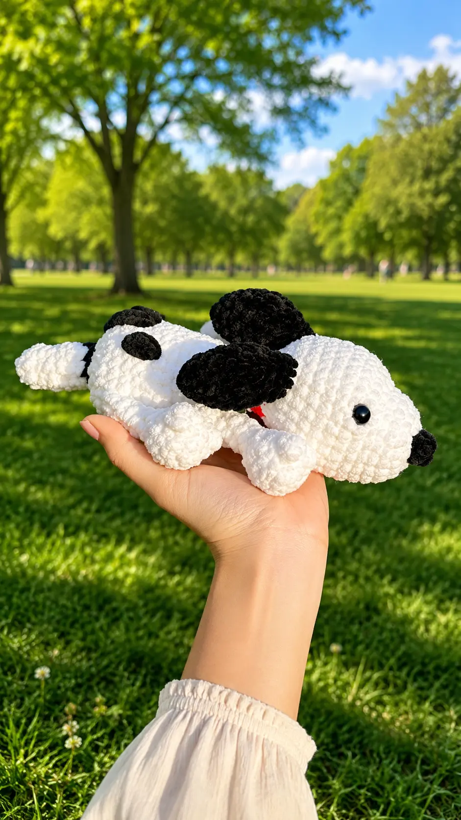 Free Amigurumi Pattern Snoopy Plush