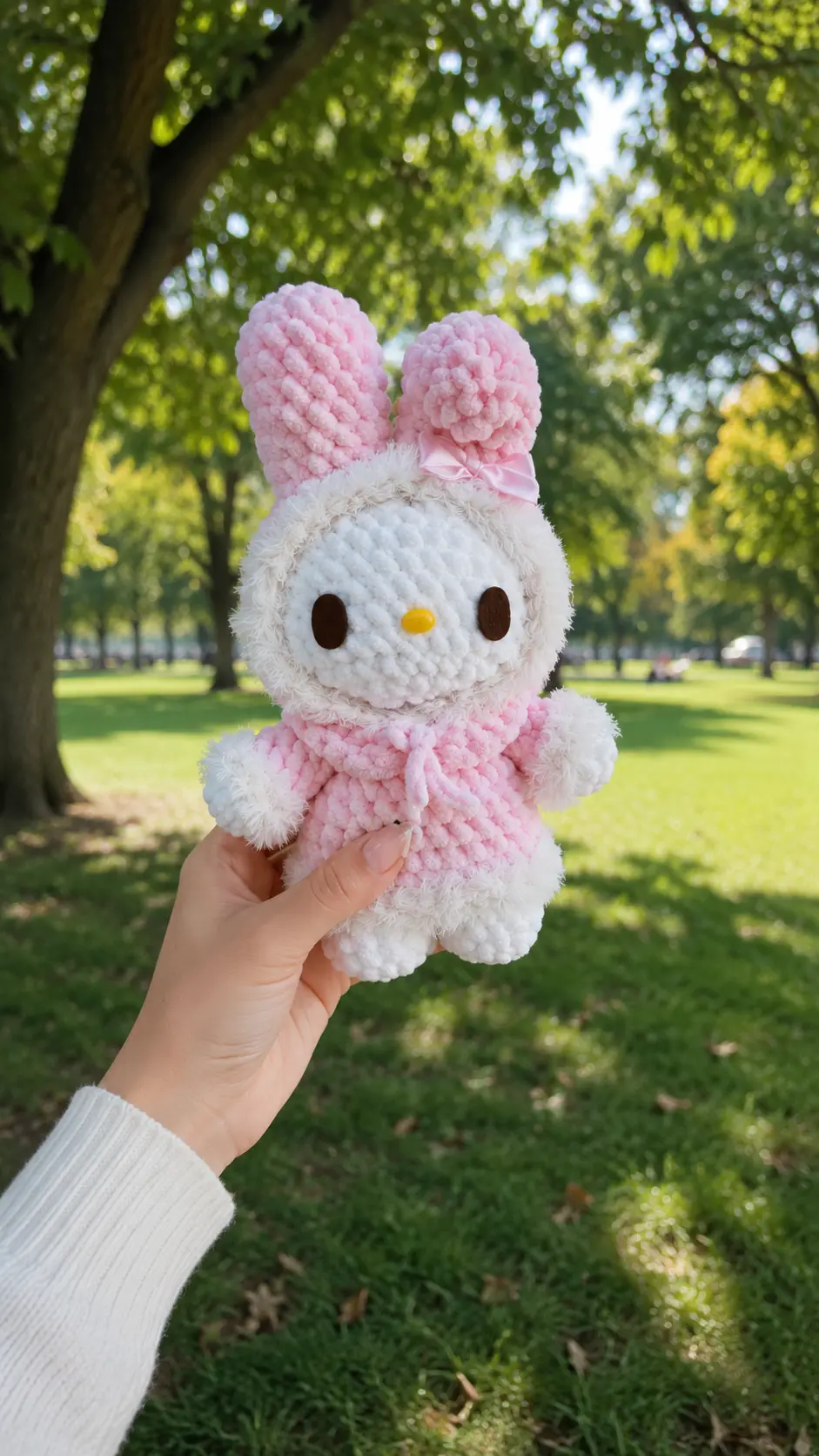 Free Amigurumi Pattern Sweet Bunny Plush Doll