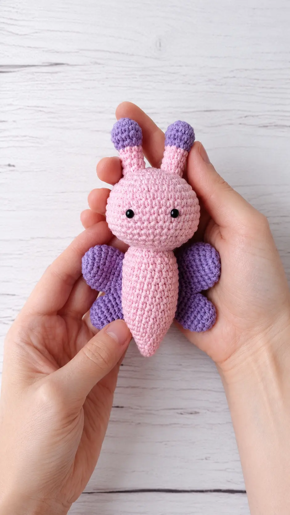 Free Amigurumi Pattern Sweet Butterfly Plush