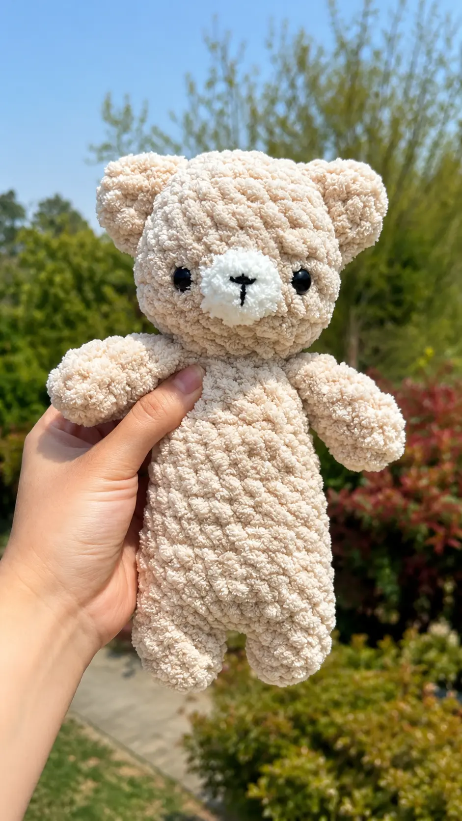 Free Amigurumi Pattern Teddy Bear Plushie