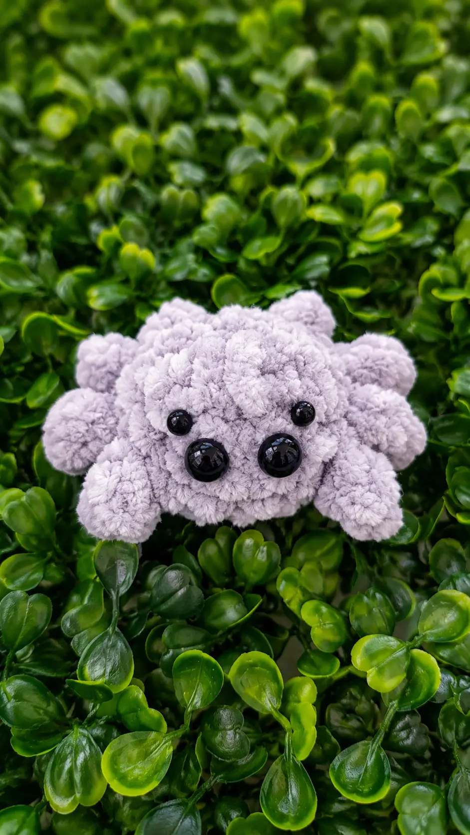 Halloween Free Amigurumi Pattern Mini Spider Plush