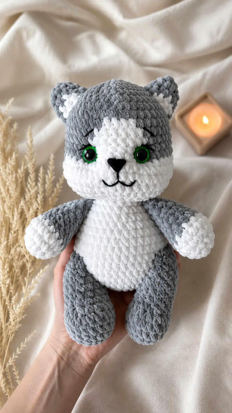 Handmade Free Amigurumi Pattern Plush Cat Barsik