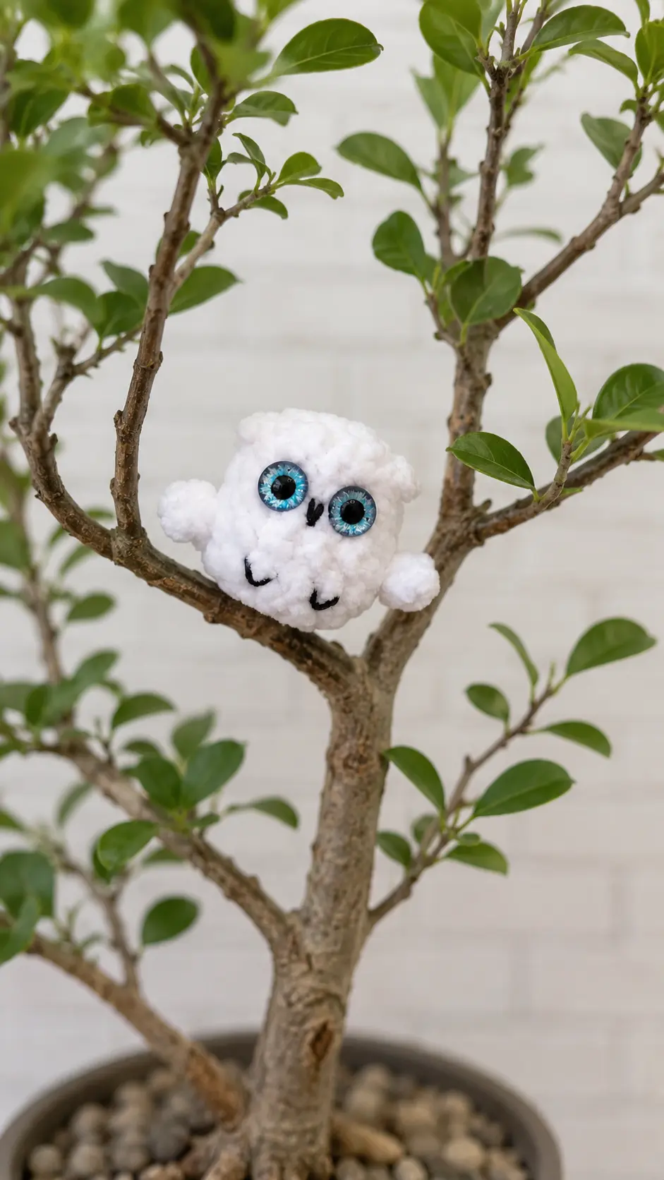 Cute Little Owl Plush Free Amigurumi Crochet Pattern