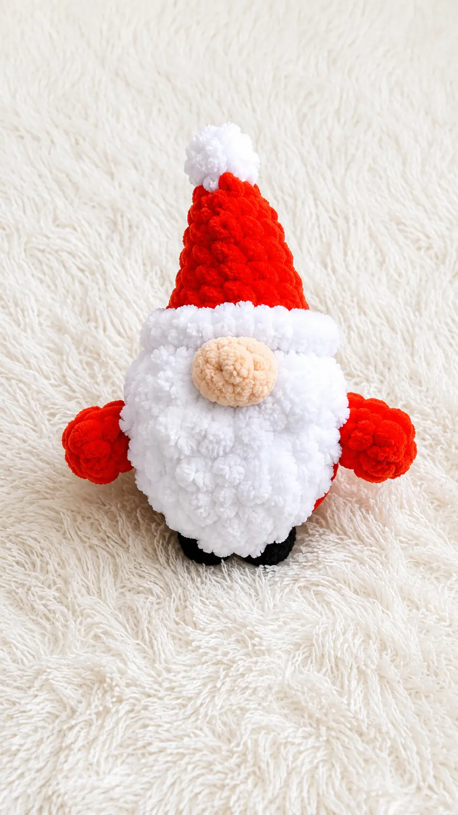 Free Amigurumi Pattern Little Plush Gnome