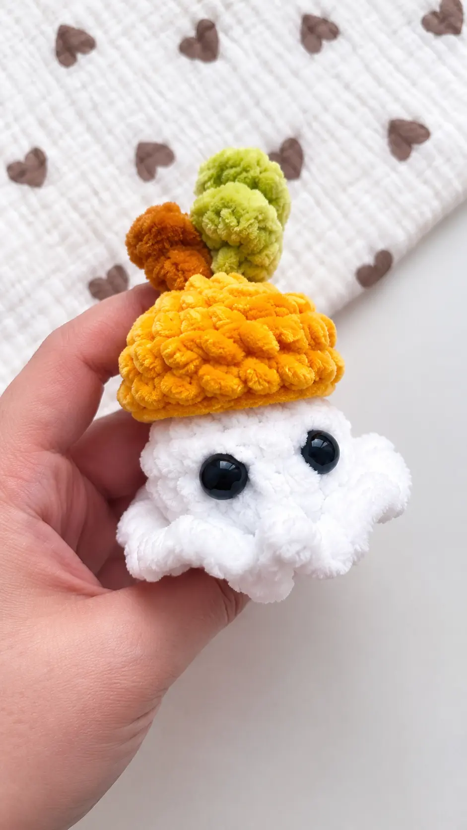 Free Amigurumi Pattern Little Pumpkin Ghost
