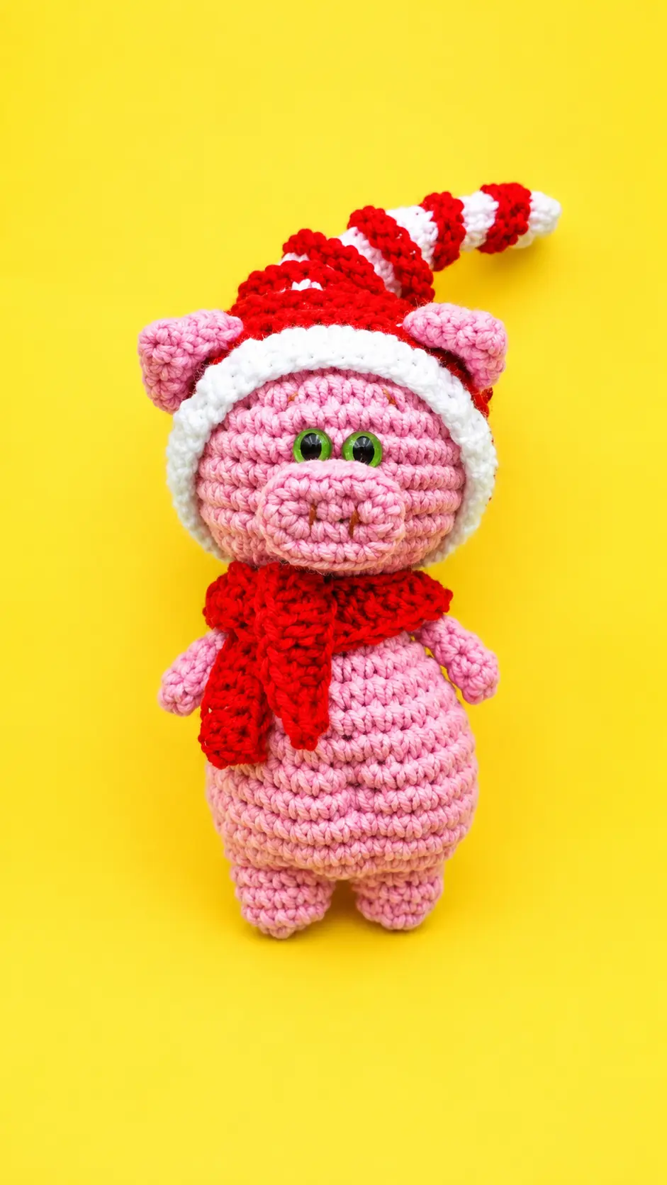 Free Amigurumi Pattern Pig New Year Doll