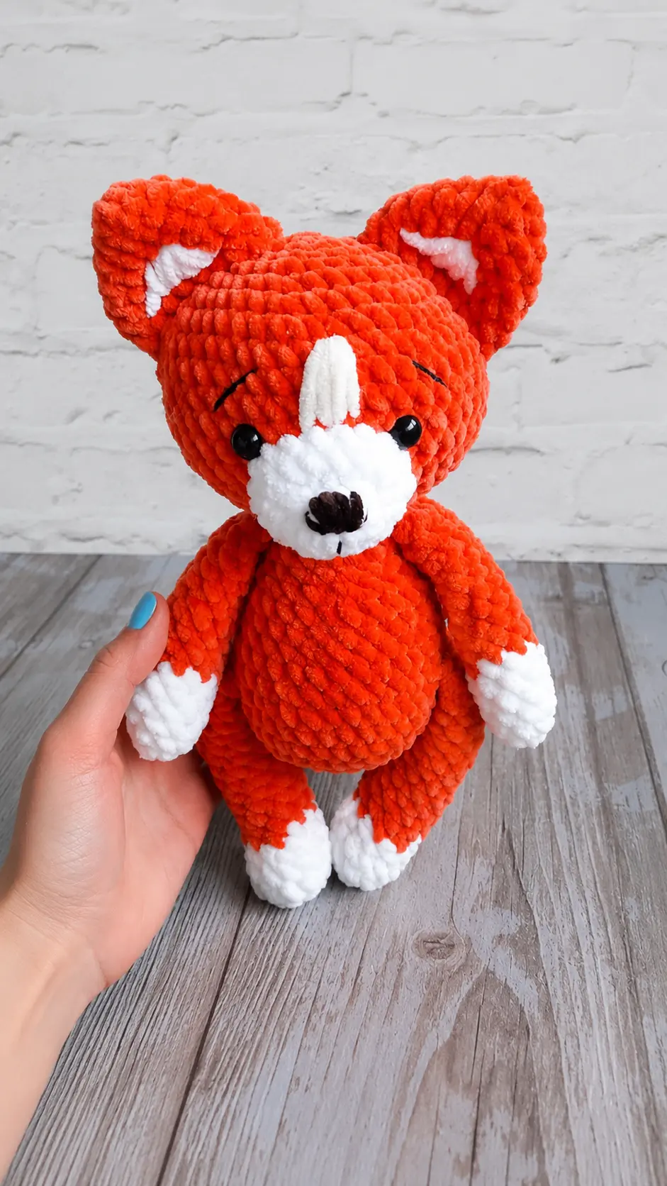 Free Amigurumi Pattern Plush Fox
